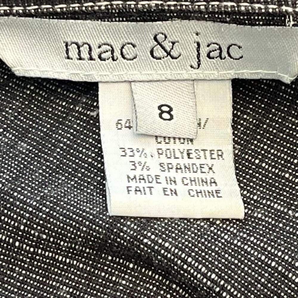 mac & jac Structured Button-Front Jacket – Size 8 - Picture 10 of 11